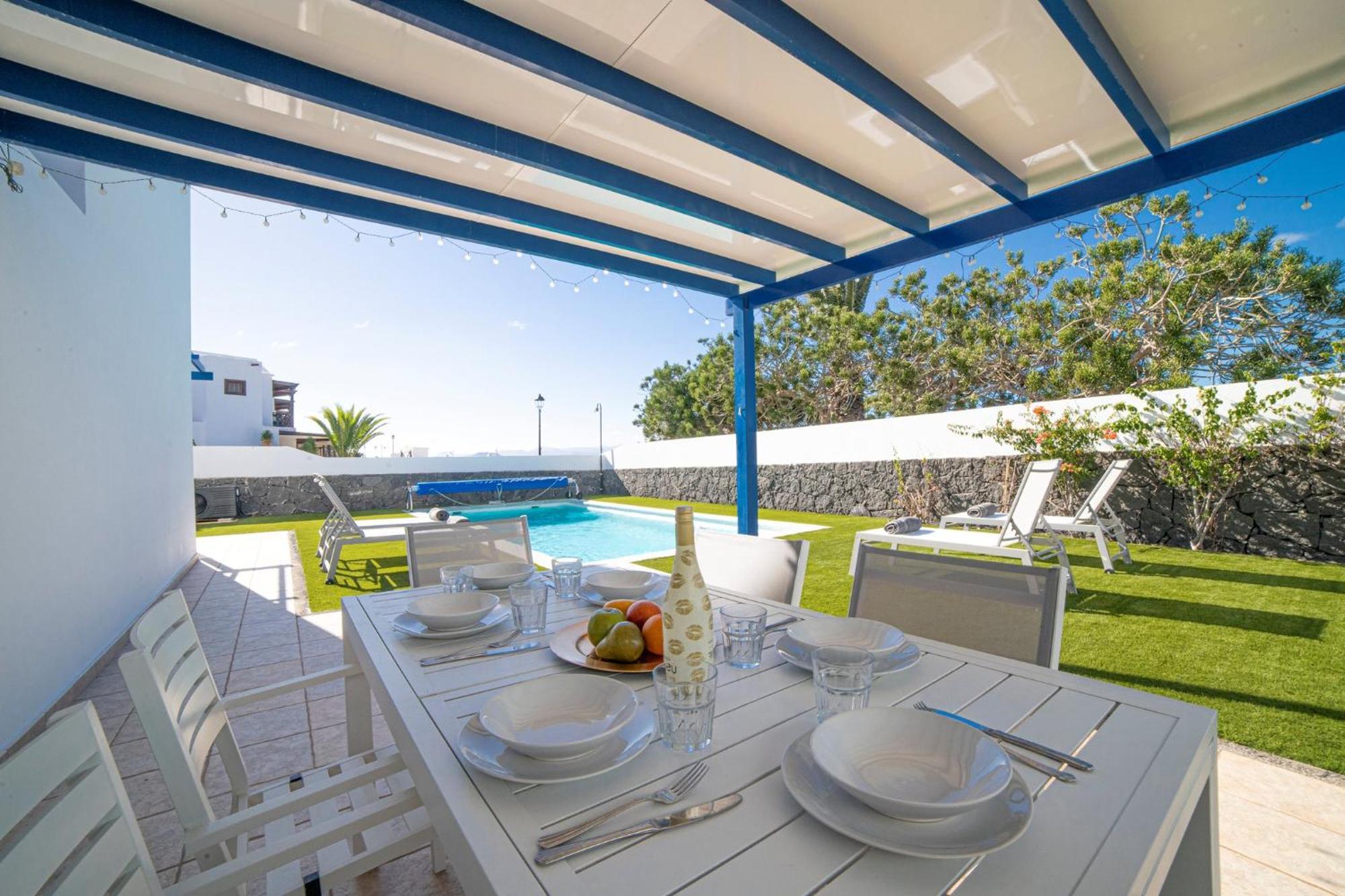 Beautiful Detached Lanzarote Villa 3 Bedrooms Villa Stacruz Bay Stunning Views Close To Amenities Playa Blanca Exteriér fotografie